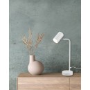 Trio 512400131 asztali lámpa Marley 1x5W | GU10 - kapcsoló a lámpán, fehér