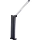 Philips 8719514420397 LED hordozható érintőképernyős asztali lámpa borostyánsárga 1x5W | 120lm | 4000K - USB, szabályozható, szürke