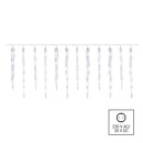 Emos DCPC07 LED karácsonyi fényfüzér - jégcsapok 6 db 3,6 m 60 LED | 6W | IP44 - hideg fehér, átlátszó