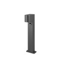 Trio 514260142 kerti oszloplámpa mozgásérzékelővel Roya 1x35W | GU10 | IP44 - antracit