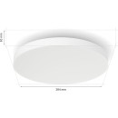 Philips Hue 8720169277618 LED mennyezetre szerelhető lámpa Datura S Round | 48W integrált LED forrás | 2000-6500+RGBK
