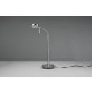 Trio 523310107 LED asztali lámpa Monza 1x12W | 1400lm | 2300+3000+4000K - rugalmas kar, szabályozható, memóriafunkció, matt nikkel