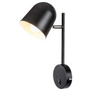 Rabalux 5242 fali lámpa Egon 1x40W | E14 - fekete