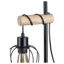 Rabalux 5245 asztali lámpa Fabian 1x40W | E27 - fekete, fa