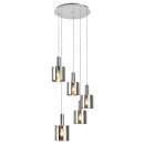 Rabalux 5251 mennyezeti függőlámpa Donati 5x60W | E27 - króm