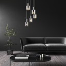 Rabalux 5251 mennyezeti függőlámpa Donati 5x60W | E27 - króm