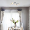 Rabalux 5304 mennyezetre szerelhető lámpa Hestia 5x40W | E14 - króm