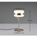 Trio 531410107 LED asztali lámpa DIOS | 8W integrált LED forrás | 950lm | 2300+3000+4000K | kapcsolóval | fényerőszabályzó