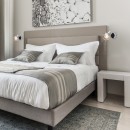 Rabalux 5346 fali lámpa Tamara 1x40W | E14 - króm, füstüveg