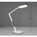 Trio 535810131 LED asztali lámpa SERVO | 14W integrált LED forrás | 1400lm | 3000+4200+6500K | kapcsolóval | fényerőszabályzó