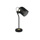 Trio T548200132 asztali lámpa MIXA  | 10W E27 | kapcsolóval | fekete