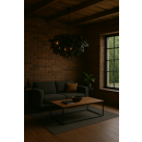 Trio R10464032 mennyezeti függőlámpa Leavy 4x28W | E14 - állítható magasság, fekete, arany