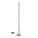 Ideal lux 366210 LED állólámpa DORICA  | 50W integrált LED forrás | 2140lm | 3000K | kapcsolóval | szürke