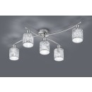 TRIO 605400589 Garda mennyezeti lámpa E14 5x25W