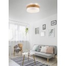 Trio 611500301 mennyezetre szerelhető lámpa Seasons 3x40W | E27 - fehér, fa