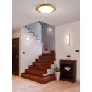 Trio 612600230 mennyezeti lámpa Pali 2x25W | E27 - fa, fehér