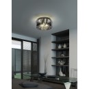 Trio 616700306 mennyezeti lámpa Crystel 3x28W | E14 - króm