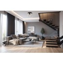 Trio SELECT  T617500554 mennyezetre szerelhető lámpa BARRET   E14