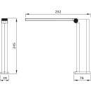 Philips 8719514420397 LED hordozható érintőképernyős asztali lámpa borostyánsárga 1x5W | 120lm | 4000K - USB, szabályozható, szürke