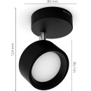 Philips 8720169174825 LED spotlámpa Bracia | 5,5W integrált LED forrás | 550 lm | 2700K