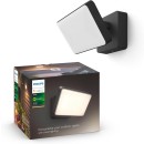 Philips Hue 8719514382763 LED kültéri spotlámpa Welcome 1x20,5W | 2600lm | 2700K | IP44 - szabályozható, fehér, fekete