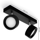 Philips 8720169174849 LED spotlámpa Bracia | 11W integrált LED forrás | 1100 lm | 2700K