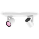 Philips Hue 8720169318076 LED mennyezeti spotlámpa Argenta  | 2x4,2W GU10 | 2000-6500+RGBK