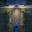 Philips 8721103105493 LED napelemes kültéri fali lámpa Zyren  | 25W integrált LED forrás | 4000lm | 5000K | fehér