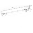 Philips Hue  8720169318618 LED mennyezetre szerelhető lámpa Centris  | 4x4,2+40W GU10 | 2000-6500 RGBK