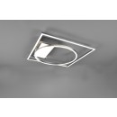 Trio 620510307 LED mennyezetre szerelhető lámpa Downey 1x33W | SMD | 4600lm | 2700-6500K - állítható, memória funkció, világítási hőmérséklet beállítása, szabályozható, távirányító, matt nikkel
