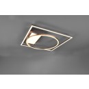 Trio 620510307 LED mennyezetre szerelhető lámpa Downey 1x33W | SMD | 4600lm | 2700-6500K - állítható, memória funkció, világítási hőmérséklet beállítása, szabályozható, távirányító, matt nikkel