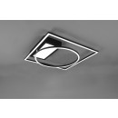 Trio 620510332 LED mennyezeti csillár Downey 1x33W | SMD | 4600lm | 2700-6500K - állítható, memória funkció, világítási hőmérséklet beállítása, szabályozható, távirányítás, matt fekete