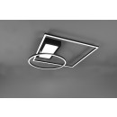 Trio 620510332 LED mennyezeti csillár Downey 1x33W | SMD | 4600lm | 2700-6500K - állítható, memória funkció, világítási hőmérséklet beállítása, szabályozható, távirányítás, matt fekete