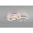 Trio 623410207 LED mennyezetre szerelhető lámpa Jive 1x36W | 4300lm | 2700-6000K - szabályozható, éjszakai üzemmód, távirányító, külön kapcsolók, matt nikkel