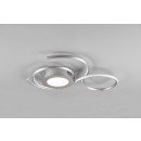 Trio 623410207 LED mennyezetre szerelhető lámpa Jive 1x36W | 4300lm | 2700-6000K - szabályozható, éjszakai üzemmód, távirányító, külön kapcsolók, matt nikkel
