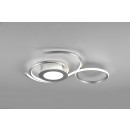 Trio 623410207 LED mennyezetre szerelhető lámpa Jive 1x36W | 4300lm | 2700-6000K - szabályozható, éjszakai üzemmód, távirányító, külön kapcsolók, matt nikkel