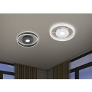 Trio 625710242 LED mennyezeti lámpa Logan 1x45W | 4000lm | 2700-6000K | IP20 - szabályozható, világítási hőmérséklet beállítása, távirányító, éjszakai világítási funkció, antracit