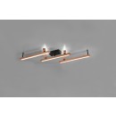 Trio 626410530 LED mennyezetre szerelhető lámpa Bellari 1x36W | 4200lm | 2700-6000K - állítható, távirányító, szabályozható, fa