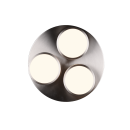 Trio 626510307 LED mennyezetre szerelhető lámpa Franklin 3x8,5W | 3000lm | 3000K - 3 fázisú fényerő-szabályozás, nikkel