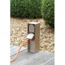 Philips 17108/47/16 kültéri oszloplámpa foglalatokkal MyGarden Rock - Schuko