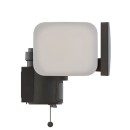 Philips 8721103105431 LED napelemes kültéri fali lámpa Zyren  | 25W integrált LED forrás | 4000lm | 3000K | fekete