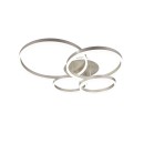 Trio 632210407 LED mennyezetre szerelhető lámpa DRAKE | 50W integrált LED forrás | 5850lm | 2700-6500K | fényerőszabályzó | távirányítás