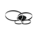 Trio 632210432 LED mennyezetre szerelhető lámpa DRAKE | 50W integrált LED forrás | 5850lm | 2700-6500K | fényerőszabályzó | távirányítás