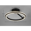 Trio 635510132 LED mennyezetre szerelhető lámpa AMADOR | 34W integrált LED forrás | 4000lm | 2300+3000+4000K | Trio - SwitchDimmer