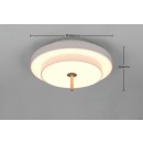 Trio T640210176 LED mennyezetre szerelhető lámpa KEATON  | 34W integrált LED forrás | 1x4000lm | 2300+3000+4000K | Trio - SwitchDimmer | szürke