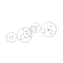 Trio 642110431 LED mennyezetre szerelhető lámpa Groovy 1x37W | 4800lm | 4000K - 3 fázisú fényerő-szabályozás, fehér