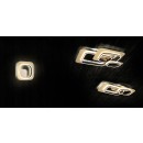 Trio 642910380 LED mennyezetre szerelhető lámpa Lugo 1x28W | 3400lm | 3000K - 3 fázisú fényerő-szabályozás, fekete, arany