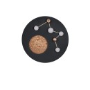 Trio 644810132 LED mennyezeti csillár Zodiac | 42W integrált LED forrás | 5100 lm | 2300+3000+4000K