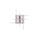 Trio T647810465 LED mennyezetre szerelhető lámpa ROGER | 35W integrált LED forrás