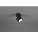 Trio 652910132 LED mennyezetre szerelhető spotlámpa Taurus 1x3,5W + 1x1,5W | 450lm | 3000K | IP20 - különálló kapcsolók, fekete